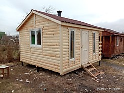 Дом 4х4 с грилем от 420000 руб.